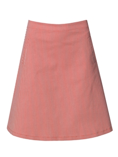 duSofia Basic Stripes Red/White - du Milde basis nederdel