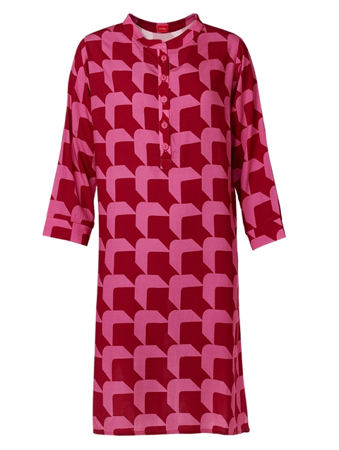 My Pink Houndstooth duCarly - du Milde kjole